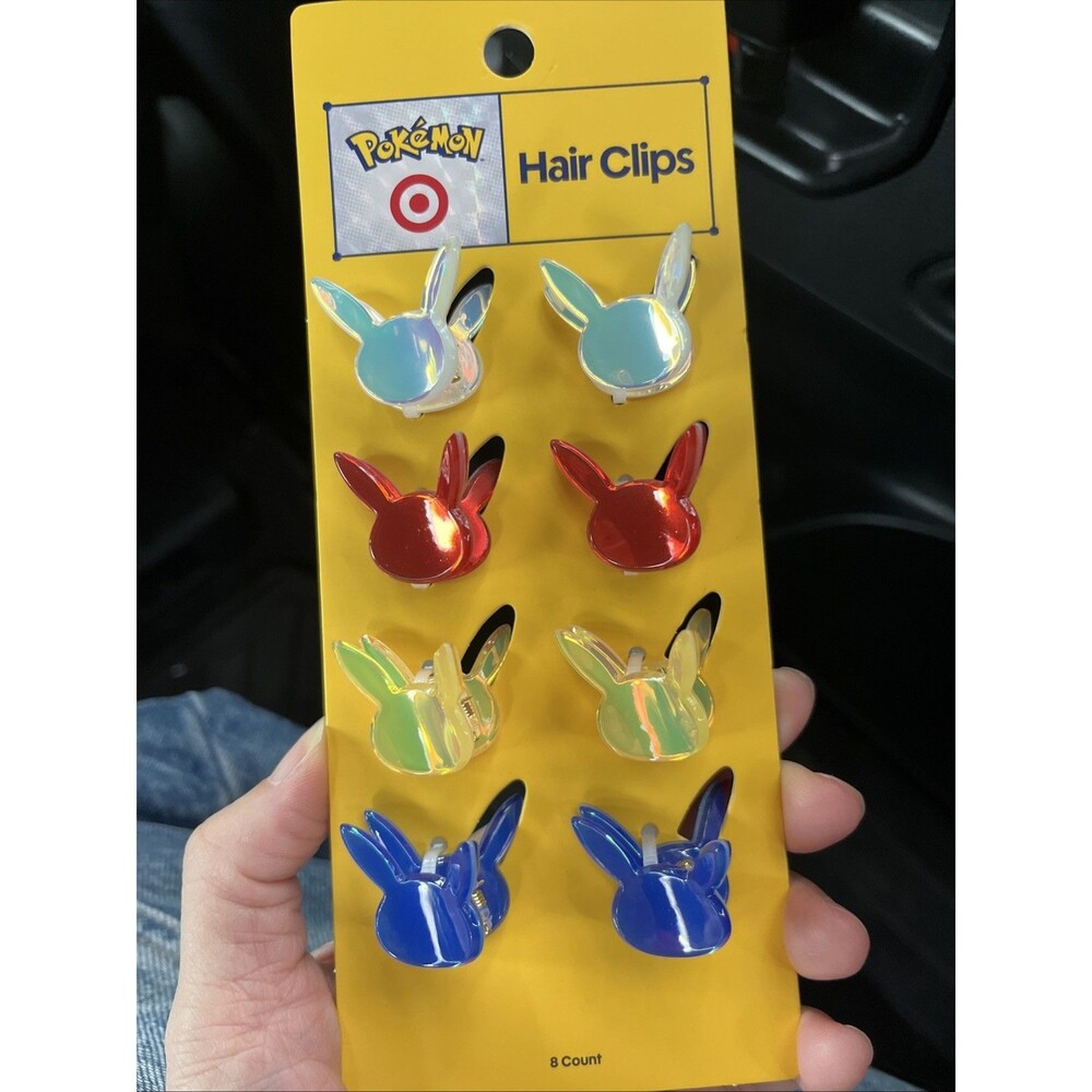 Target x Pokémon Hair Clips Pikachu 8pc Limited Edition Exclusive